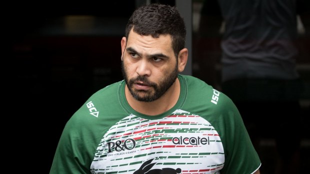 Uncertain future: Greg Inglis has been given time away from the game by Souths.