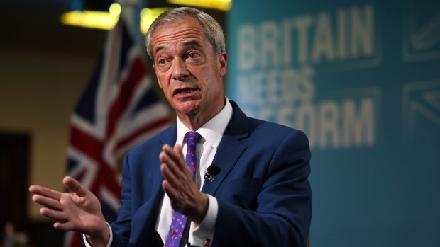 Nigel Farage is Trump’s closest British political ally and was at his victory party in Florida.