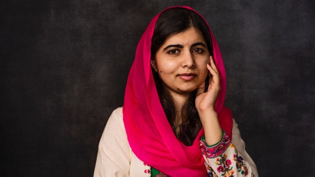 Malala Yousafzai, Pakistani activist for female education and the youngest Nobel Prize laureate, photographed in Sydney last week.