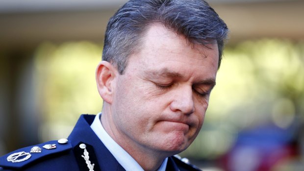 Australian Federal Police Commissioner Andrew Colvin.