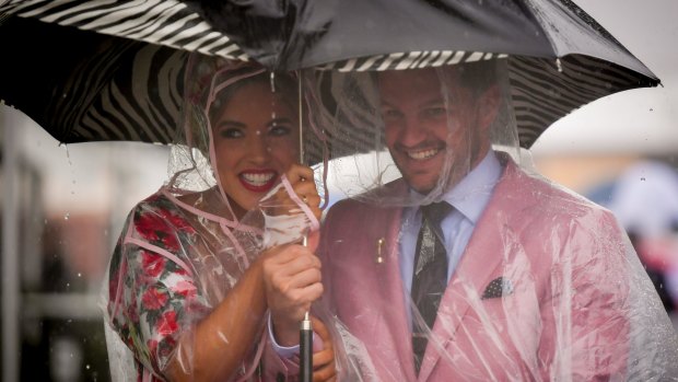 Punters at Flemington face a wet day on the track for the race that stops a nation.