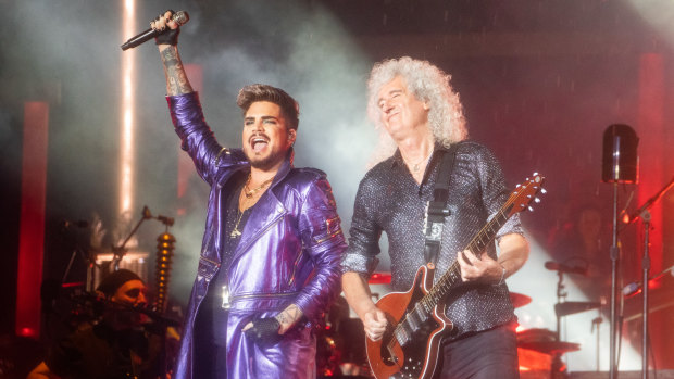 Rock icons Queen, with Adam Lambert, will headline the gig.