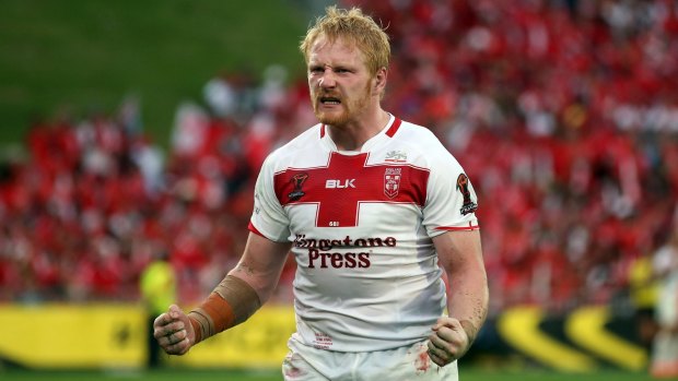 Cracker: James Graham and the England side are bracing for a fierce clash with New Zealand.