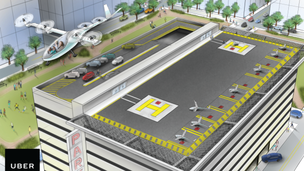 How Uber sees its future of On-Demand
Urban Air Transportation.
