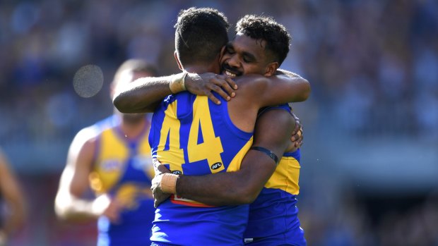 West Coast Eagles player Liam Ryan has been racially abused on social media.