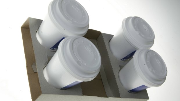 More plastic items, including polystyrene packing peanuts, will be banned from next year.
Disposable coffee cups will also soon be phased out.
