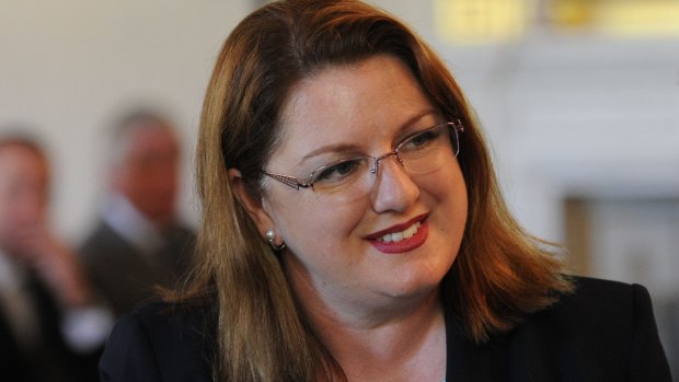 Victoria Minister for Women Natalie Hutchins. 