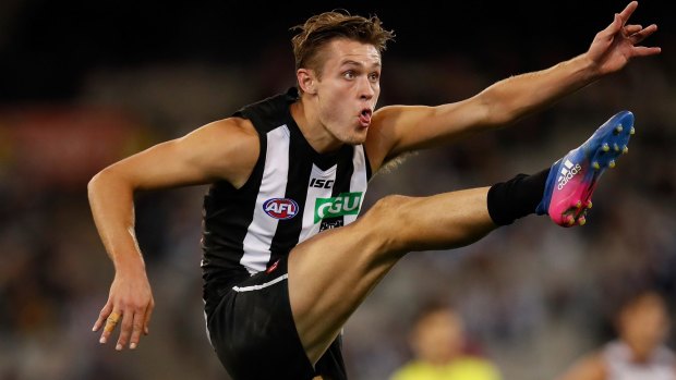 Collingwood is expected to resume contract talks with Darcy Moore once he's back from his latest hamstring niggle.
