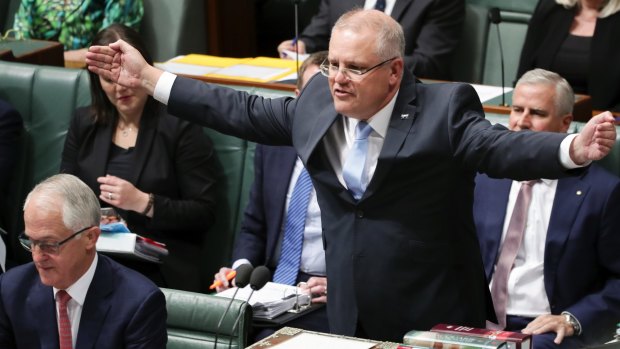 Treasurer Scott Morrison was able to conjure up this seeming fiscal miracle by staging the tax cuts over seven years and by resorting to overly optimistic forecasts and projections.