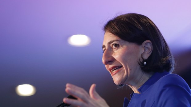 NSW Premier Gladys Berejiklian wants to halve migration into NSW to 45,000 people a year.