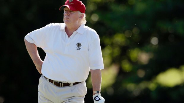 Trump is partial to boasting to visitors about the size and condition of his golf courses.