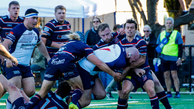 Ball carrier Jed Gillespie scored two tries as Easts secured their place in the finals.