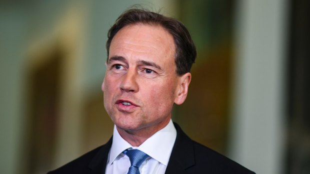 Greg Hunt said the new funding model gives mental health professionals job security. 