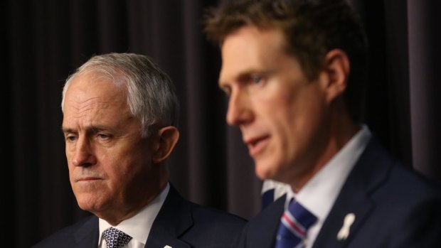 Then Attorney-General Christian Porter and then Prime Minister Malcolm Turnbull clashed over Turnbull's last-ditch plan to bring in the Governor-General.