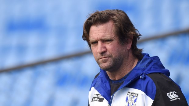 Less is Belmore: Former Bulldogs coach Des Hasler.