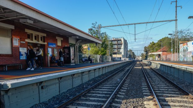 Anstey station is one of three train stations that will be rebuilt to accommodate the continuation of sky rail through Brunswick.