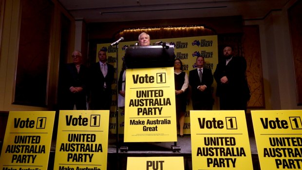 Clive Palmer spent tens of millions of dollars on advertising his party's federal election campaign.