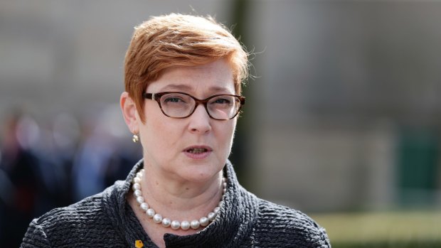 Foreign Minister Marise Payne.