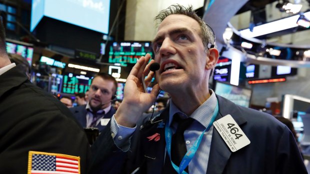 Tech shares crumbled on Wall Street. 