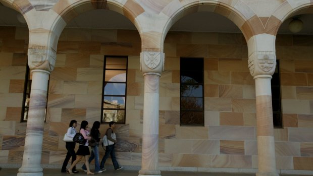 UQ vice-chancellor Peter Hoj believes it is "critical" to allow some international students back into Queensland to help the economy.