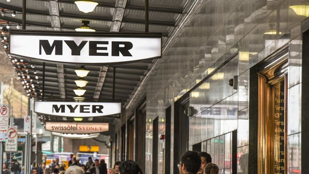 The ASX put Myer in a trading halt on Friday morning.