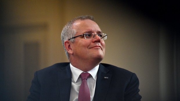 This year's man of the moment: Prime Minister Scott Morrison.