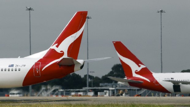 Flight delays are expected at Melbourne Airport due to high winds. 