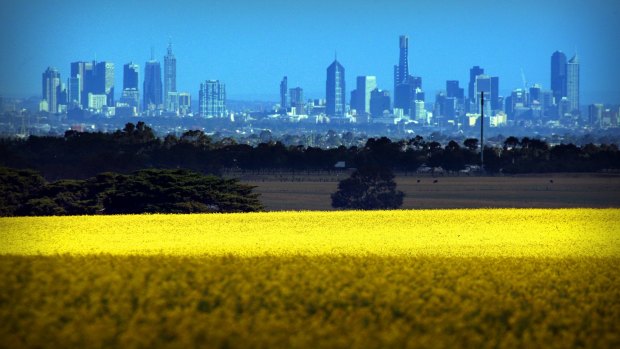 The land on Melbourne's fringes will become new suburbs over the next few years.