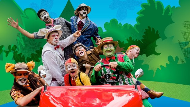 The  interactive outdoor production of The Wind in the Willows. 