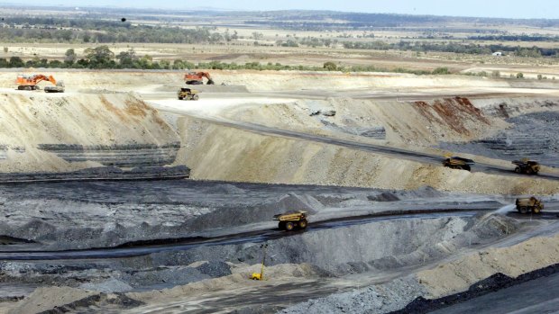 New Hope has been accused of mining outside its approved area in the Darling Downs.