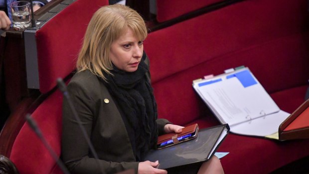 Victorian MP Rachel Carling-Jenkins was absent from the upper house on Tuesday.
