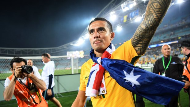 Tim Cahill says the Socceroos have a chance to show the world that Australians can play the right way.