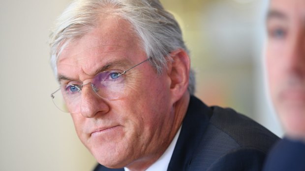 Steven Lowy departed with some barbed observations.