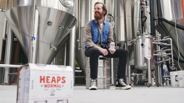 Andy Miller is the CEO of Australian non-alcoholic craft brewer Heaps Normal.