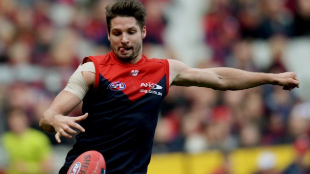 Yeah, nah: Fremantle have withdrawn their interest in Jesse Hogan, leaving Melbourne furious.
