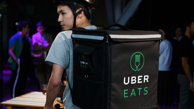 Delivery platforms like UberEats generally don't supply nutritional information. 