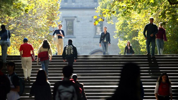 Victorian students applying to university are likely to get a place. 