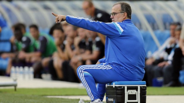 Marcelo Bielsa's seating requirements are a little out of the box.