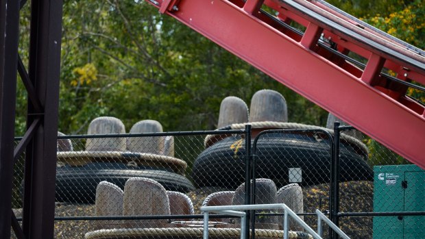 The former Thunder River Rapids ride at Dreamworld.