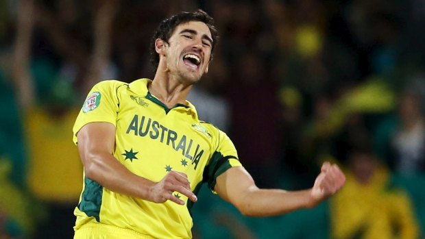 Top gun: Australia's Mitchell Starc will be deployed against India in the series decider.