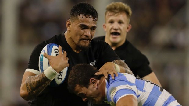 Biding his time: Vaea Fifita's All Blacks career has stalled after a promising start.