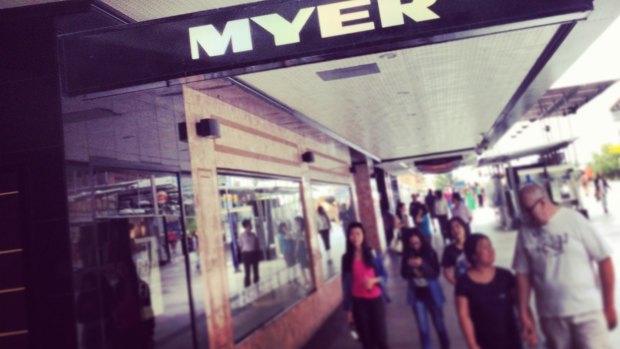 Stores like Myer went early with their mid-year sales. 