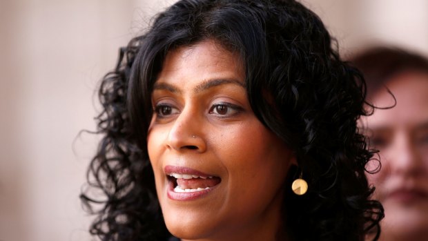 Samantha Ratnam became leader of the Victorian Greens after Greg Barber stepped down.