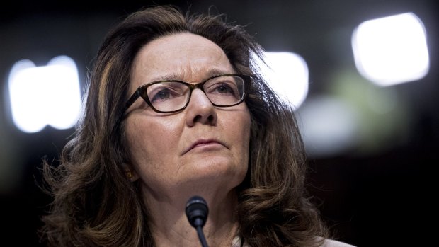 CIA director Gina Haspel.