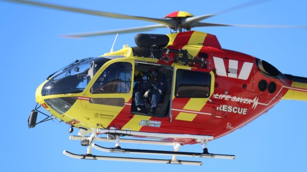 The Westpac Life Saver Rescue helicopter was called in to search the Maroochy River on Friday evening.
