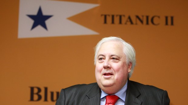 Billionaire Clive Palmer.
