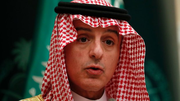 Saudi Foreign Minister Adel Ahmed Al-Jubeir.