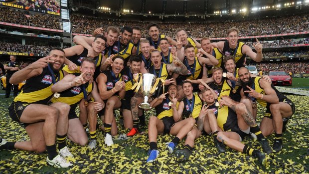 The grand final will leave the MCG again.