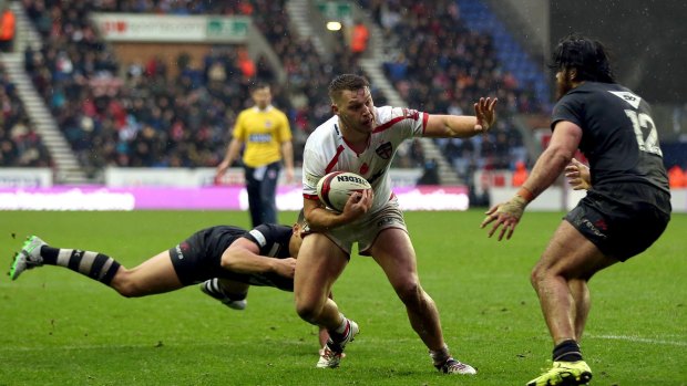 England second-rower Elliott Whitehead will face New Zealand in Denver on Saturday week. 