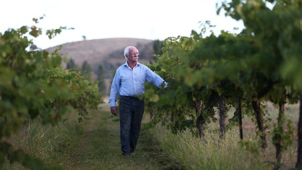 Ken Helm planted his first vines in Murrumbateman 45 years ago.